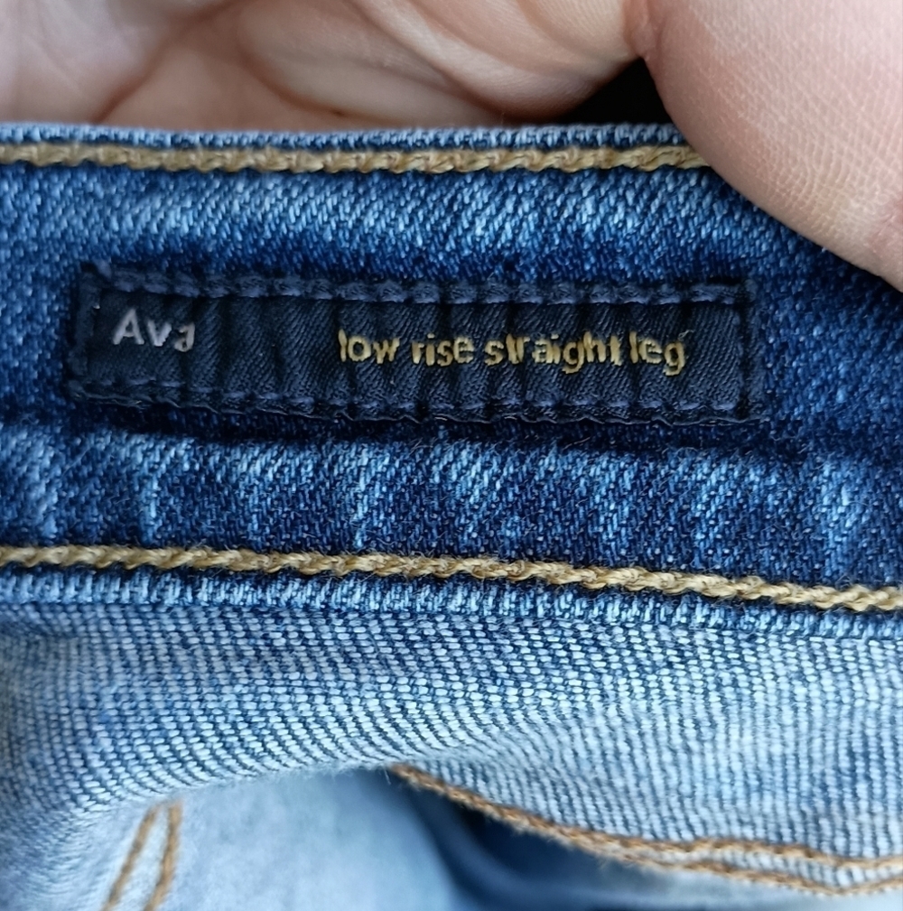 Citizens Of Humanity Classic Blue Straight Leg Women's Jeans_29 - Picture 6 of 8